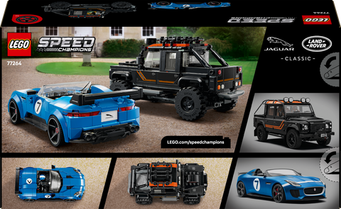 LEGO Speed Champions Jaguar Project 7 & Land Rover Defender 77264