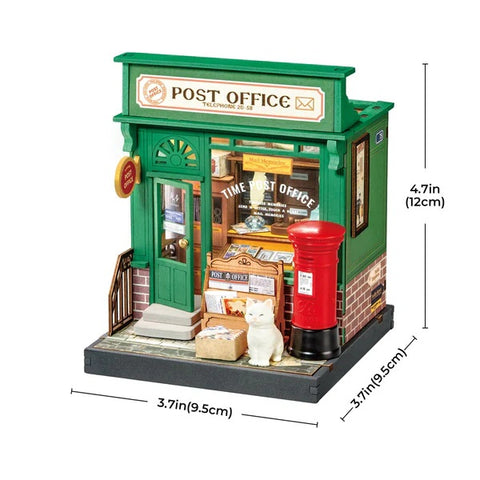 Century Post Office DIY Miniature House DS037