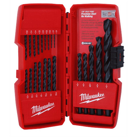 48-89-2801 21-Piece Thunderbolt Black Oxide Drill Bit Set