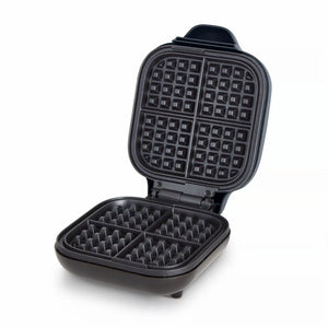 Black Plastic Mini Waffle Maker REWM7100GBBK06