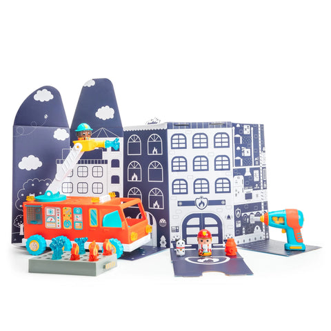 Design & Drill Bolt Buddies Fire Truck EI-4189