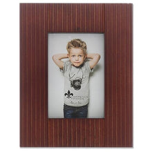 Walnut 4x6 Solid Wood Slat Frame 788346