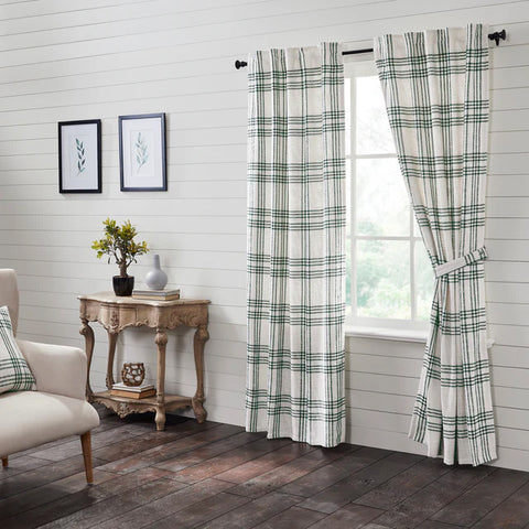 Pine Grove Plaid Curtain - Panel Set of 2 80416