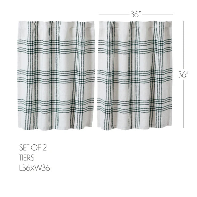 VHC Brands Pine Grove Plaid Panel Curtain - Thumbnail 3