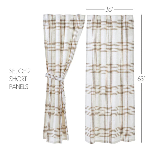 VHC Brands Plaid Panels