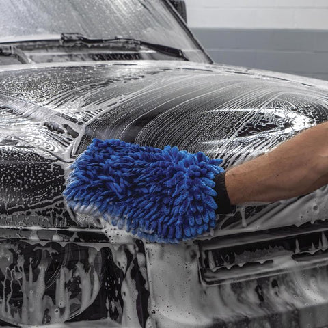 Using Viking Chenille Wash Mitt
