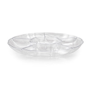 Clear Plastic Chip & Dip Tray 81000