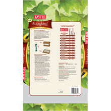 Songbird Blend Wild Bird Food 100061897 showing back of package