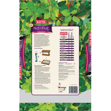 Nut & Fruit Blend Wild Bird Food showing back of package