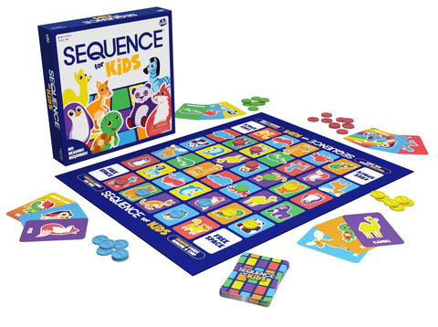 Sequence for Kids board game