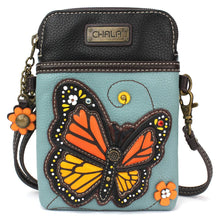 Monarch Butterfly Cellphone Crossbody Bag