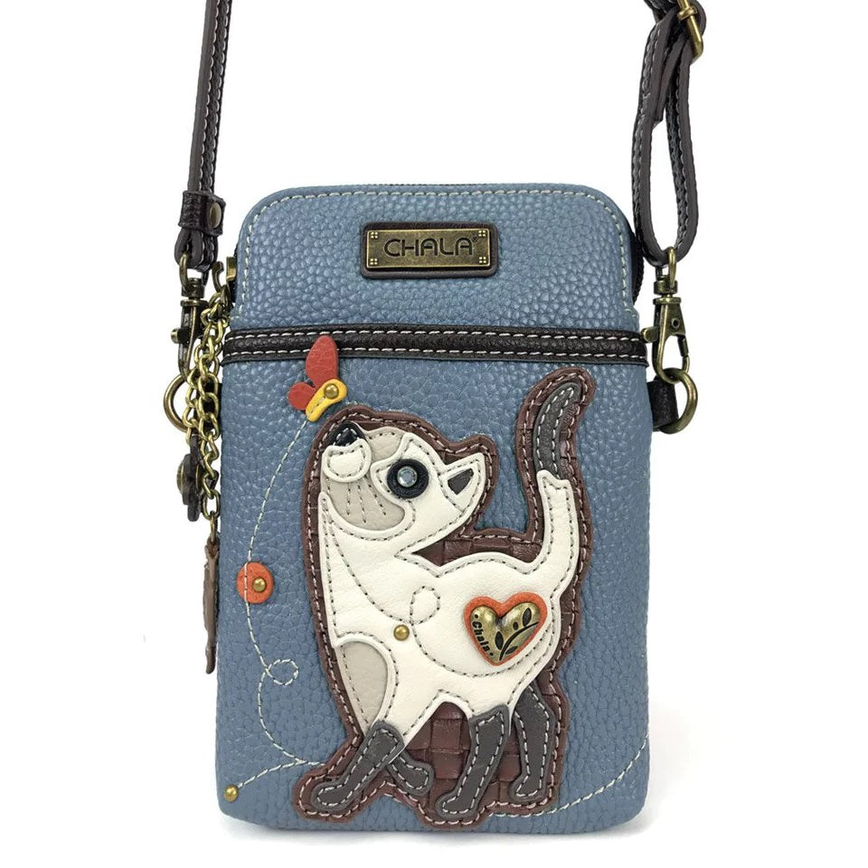 Slim Cat Cellphone Crossbody Bag