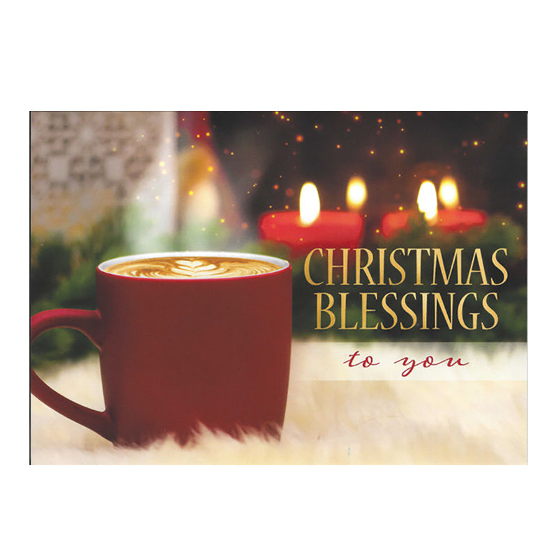 Christmas Latte Blessings Boxed Holiday Cards 83147