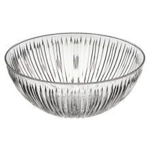 12-Inch Clear Contemporary Starburst Bowl
