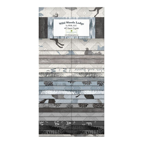 Wild Woods Lodge Collection 40 Karat Crystals Cotton Fabric Strips 840-758-840