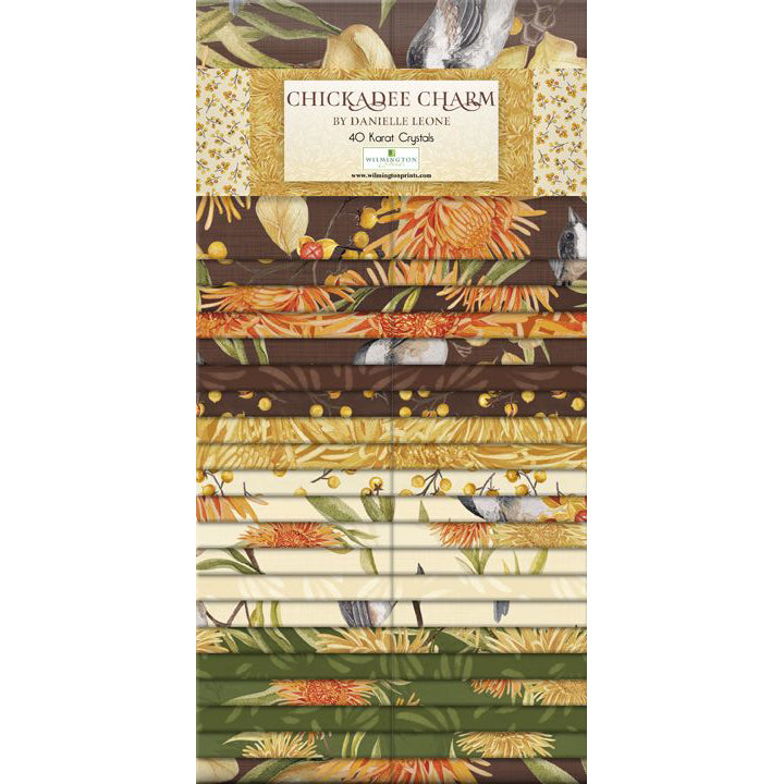 Chickadee Charm Collection 40 Karat Crystal Cotton Strips 840-853-840