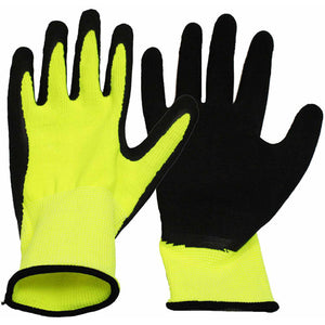 Men's Poly Shell Latex Glove 8412