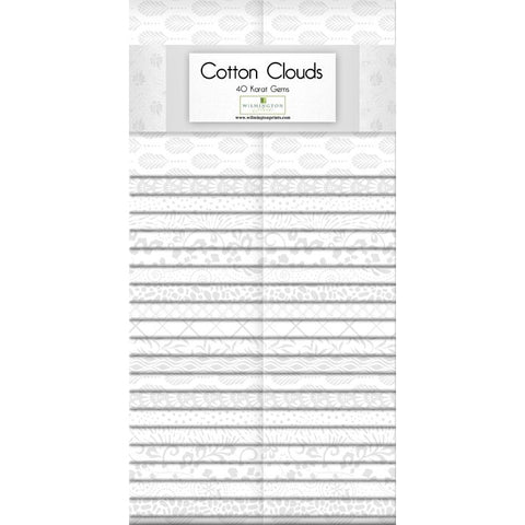 Cotton Clouds 40 Karat Gems Precut Fabric Strips 842-70-842