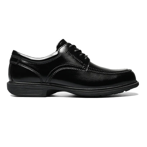 Men's Bourbon Street Moc Toe Lace Up Shoes 84355 side view