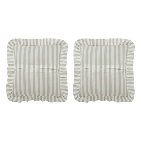 back, Finders Keepers Ruffled Fabric Euro Sham Set of 2 84474