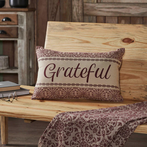 Custom House Jacquard Grateful Pillow 84638