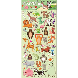 Animal Puffy Stickers 85036