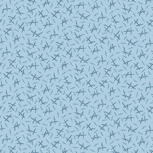 Andover Fabric Blue Sky Collection Breeze Cotton Fabric 8513
