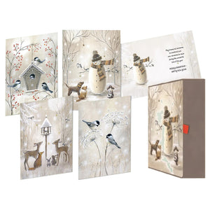Woodland Wonders Christmas Cards with Keepsake Box 87134