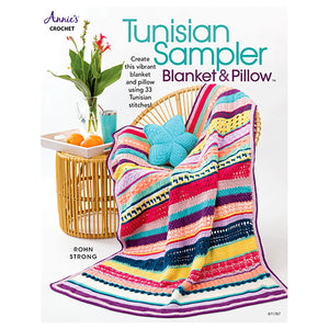 Tunisian Sampler Blanket and Pillow