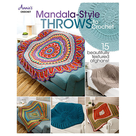 Mandala-Style Throws to Crochet