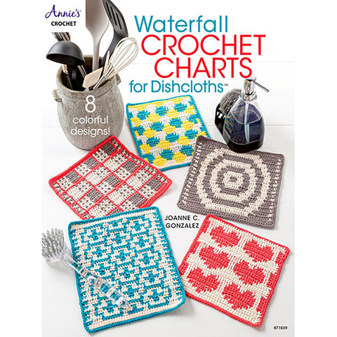 Waterfall Crochet Charts for Dishcloths