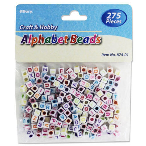 Multi-Color Alphabet Beads