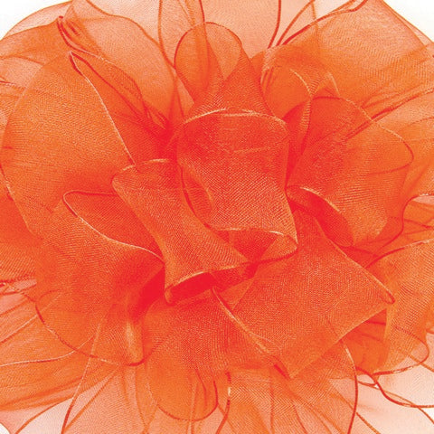 Torrid Orange Encore Wire Edge Ribbon