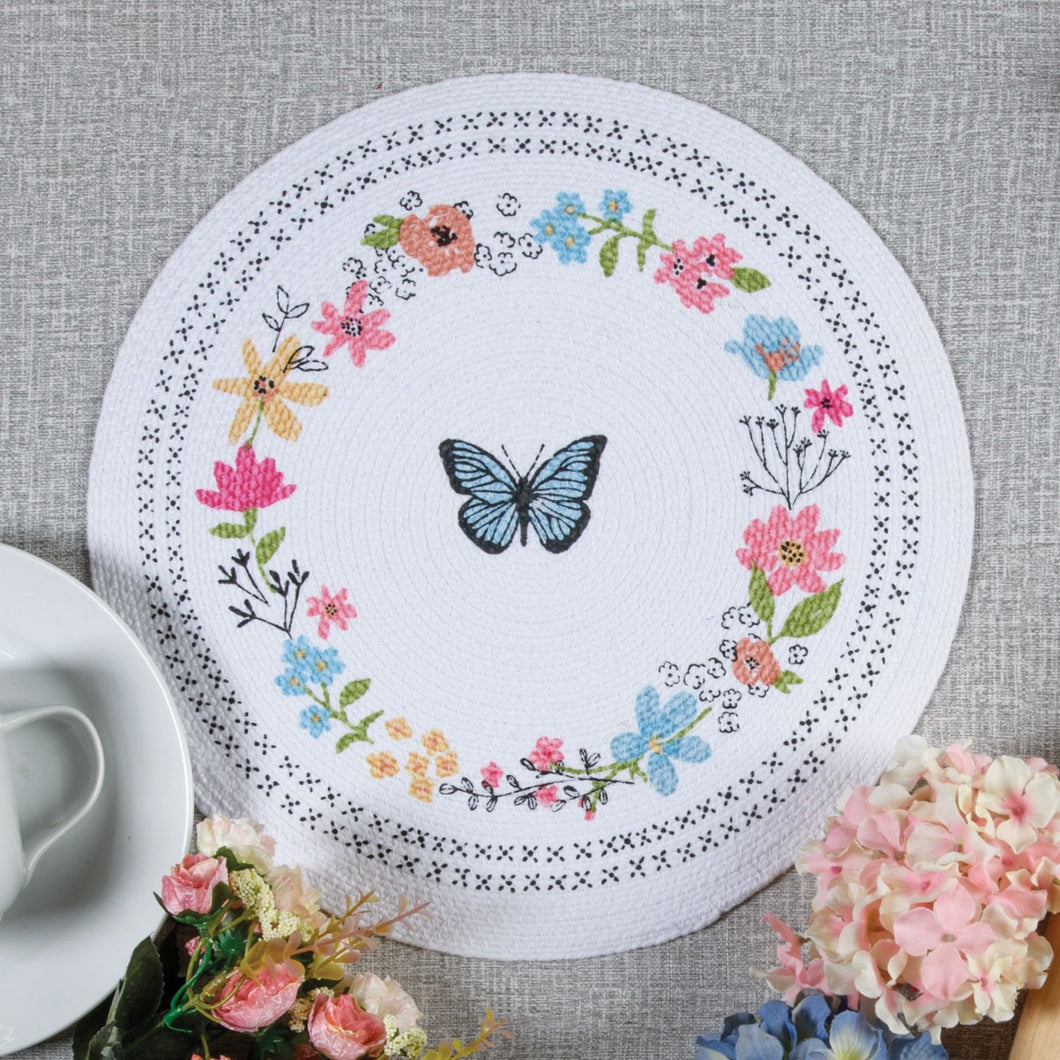 Butterfly Braided Placemat R8104