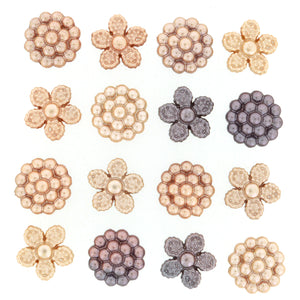 BUTTONS VINTAGE PERALS