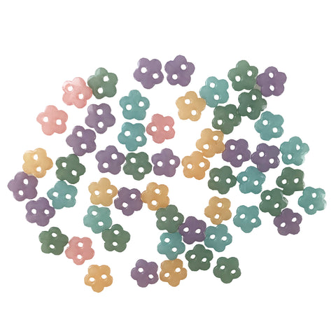 Tiny Bouquet Buttons 8997