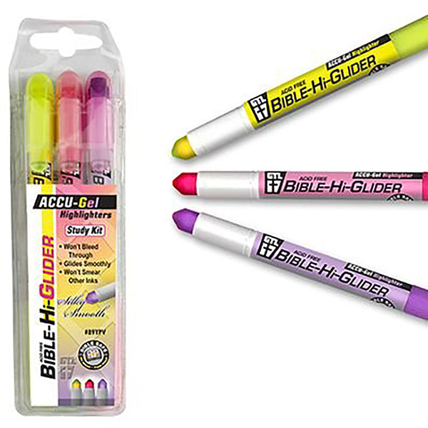 G.T. Luscombe Accu-Gel Bible Highlighters Study (Other) 