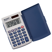 8 digit Solar Powered Pocket Calculator EL243SB
