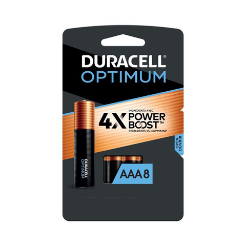 Optimum AAA Alkaline Batteries 032 8pk