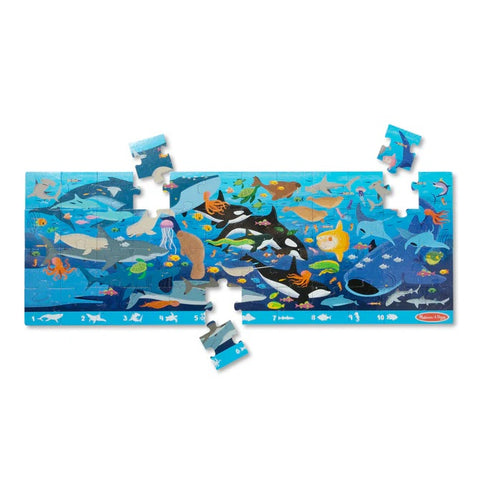 Search & Find Beneath the Waves Floor Puzzle - 48 Pieces 51699