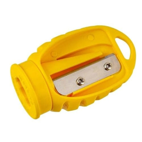 9.37 in. L Carpenter Pencil Sharpener Yellow 1 Pc