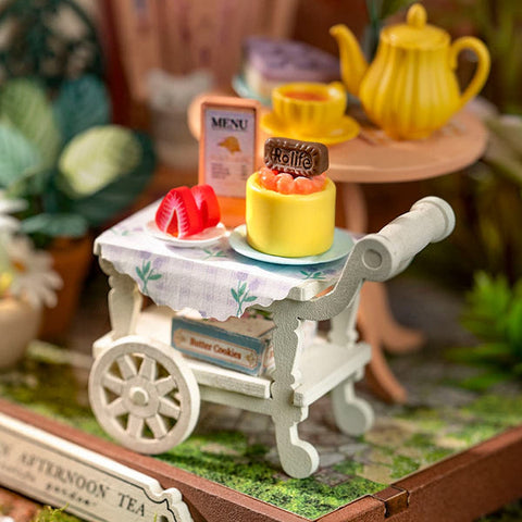 Fancy Tea Yard DIY Miniature House DS038