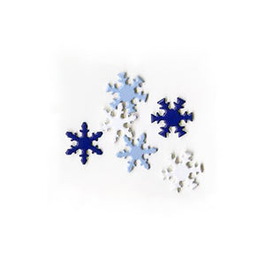 Winter Snowflake Paper Fasteners