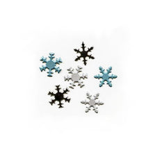 Pearl Snowflake Paper Fasteners