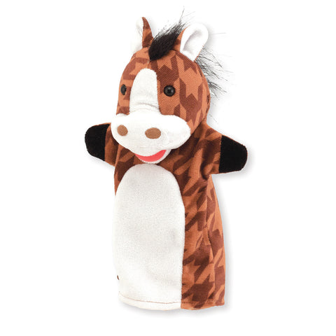 horse farm friends hand puppet
