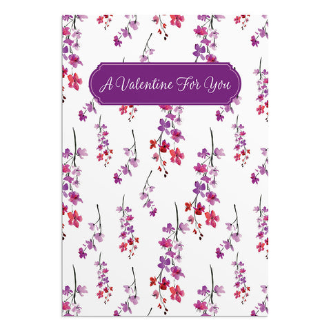 Valentine Floral Card 1