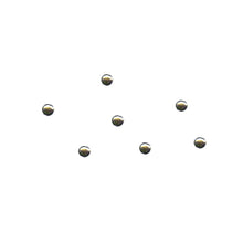 Gold Mini Round Paper Fasteners