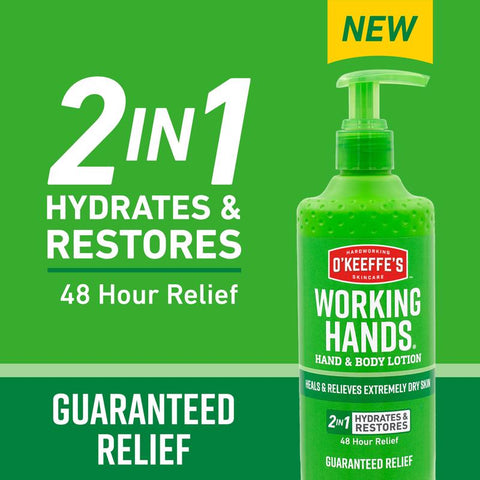 Details about
O'Keeffe's Working Hands hand & body lotion 