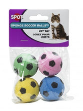 Spot Sponge Soccer Balls cat toys in package