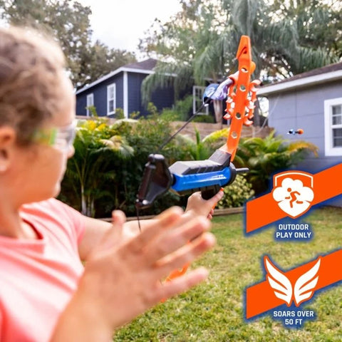 Outdoor Play Only, Soars Over 50 Feet